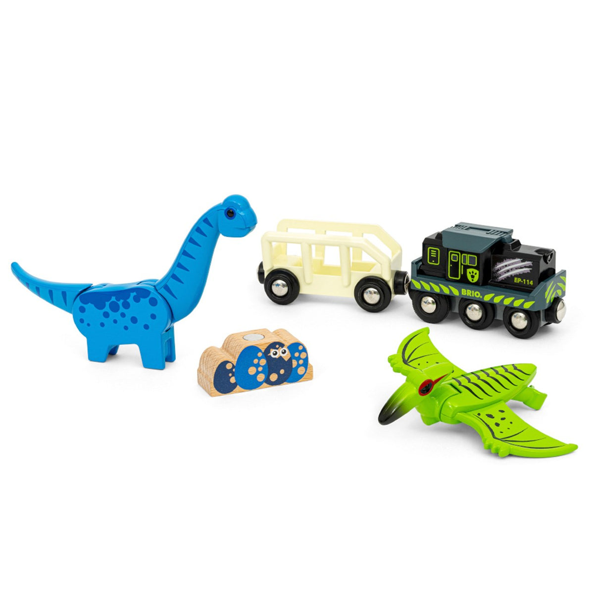 BRIO® 36096 batteridrevet tog med dinosaur