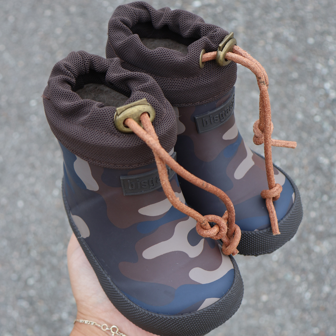 Bisgaard Vinter Termo Gummistøvle Army