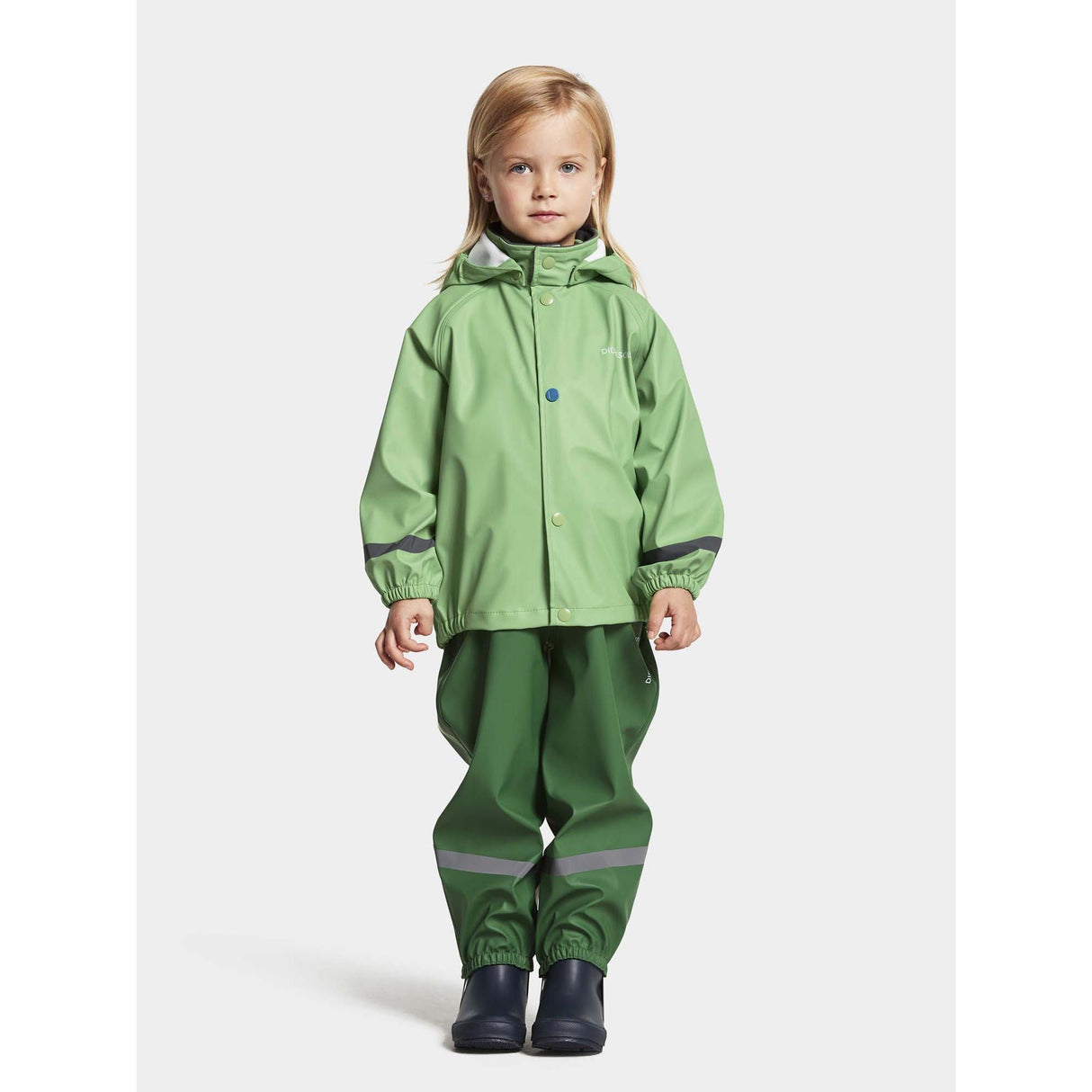 Didriksons Slaskeman Regnsett Green Pod