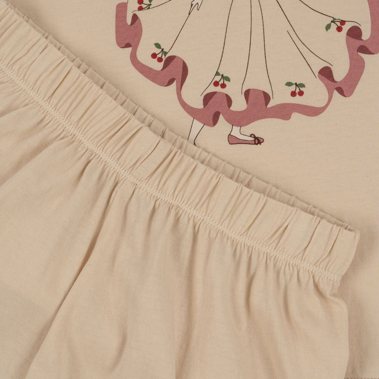 Konges Sløjd Smoke Gray Famo Frill Sett