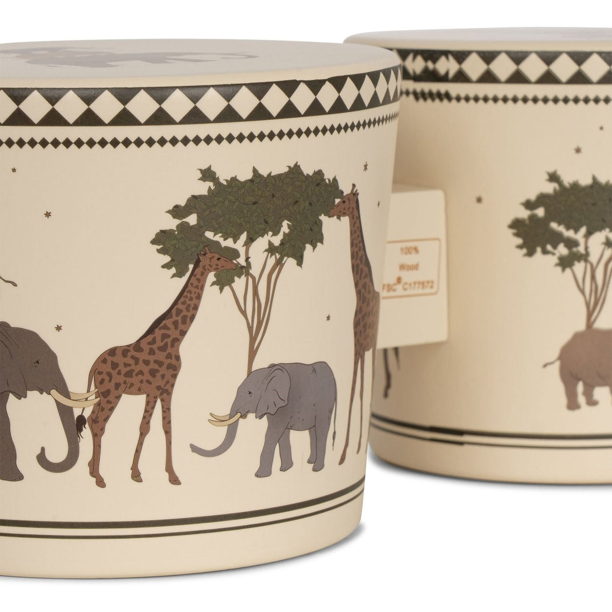 Konges Sløjd Bongo Trommer Tre Safari