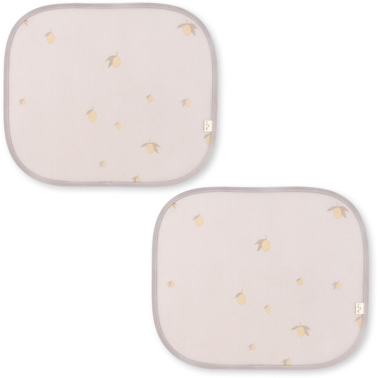 Konges Sløjd 2-Pack Solskjerm for Bil Lemon