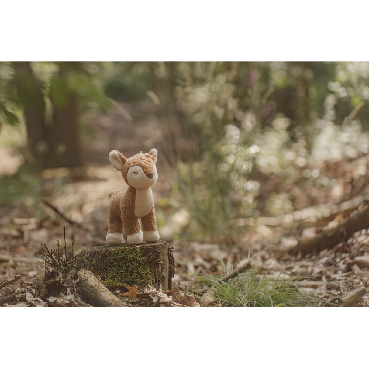 Little Dutch Fairy Garden Pink Kramme Teddybjørn Deer