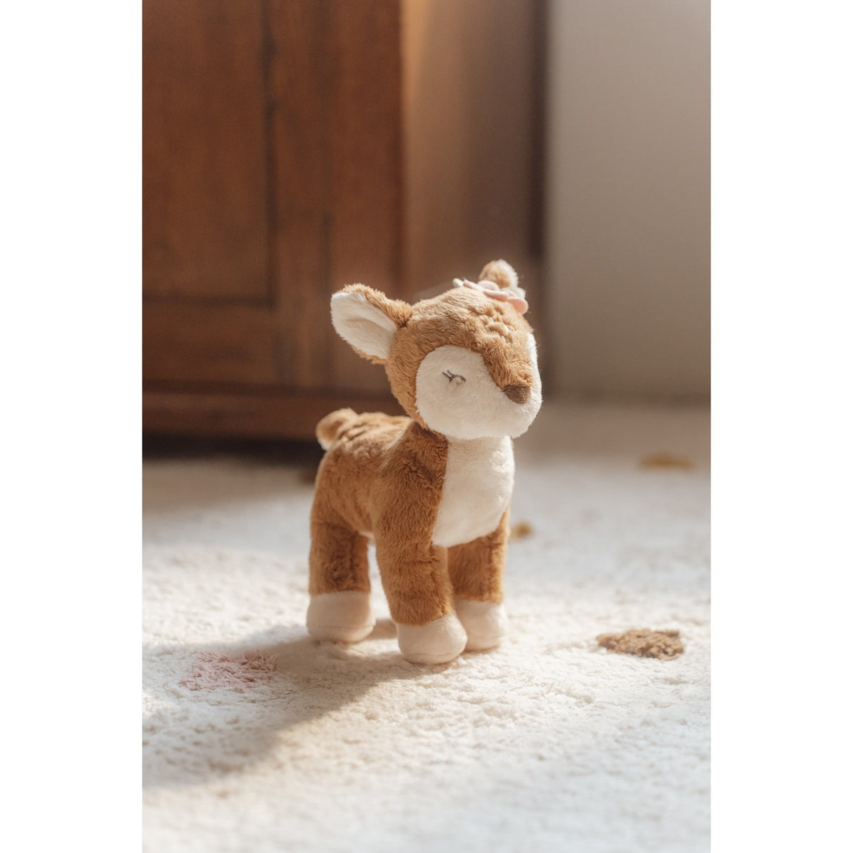 Little Dutch Fairy Garden Pink Kramme Teddybjørn Deer