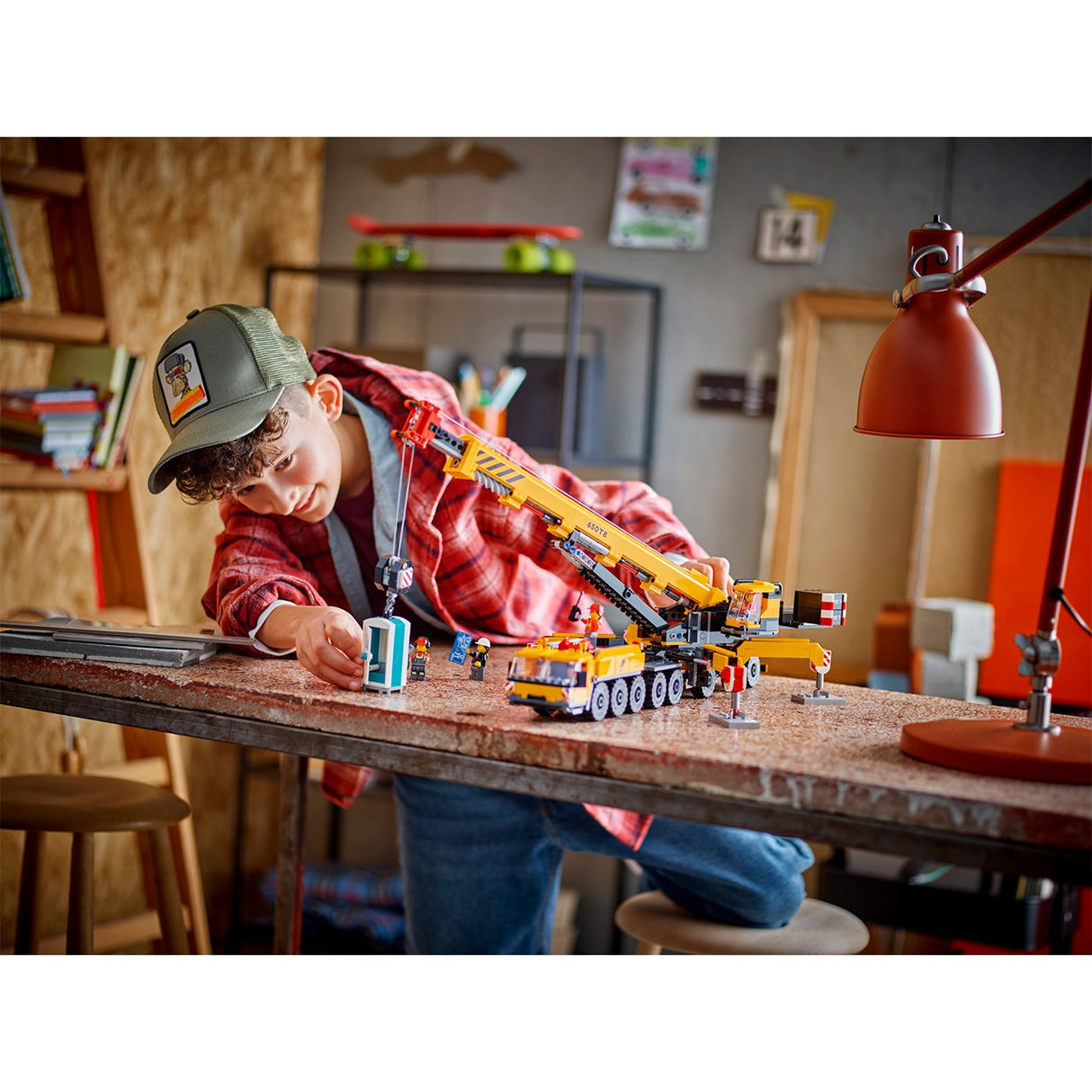 LEGO® City gul mobil byggekran