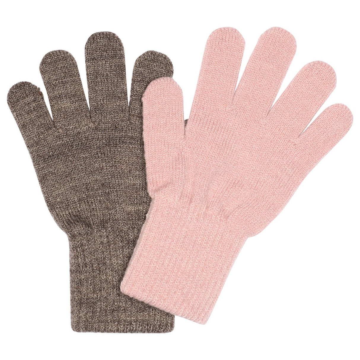 MELTON Mix Denver Mel Alt Rosa Comfy handsker 2-pakning