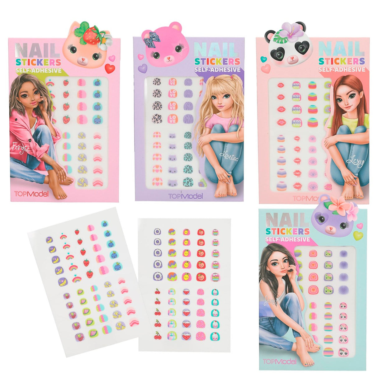 TOPPModel negleklistremerker SKJØNNHET og MEG