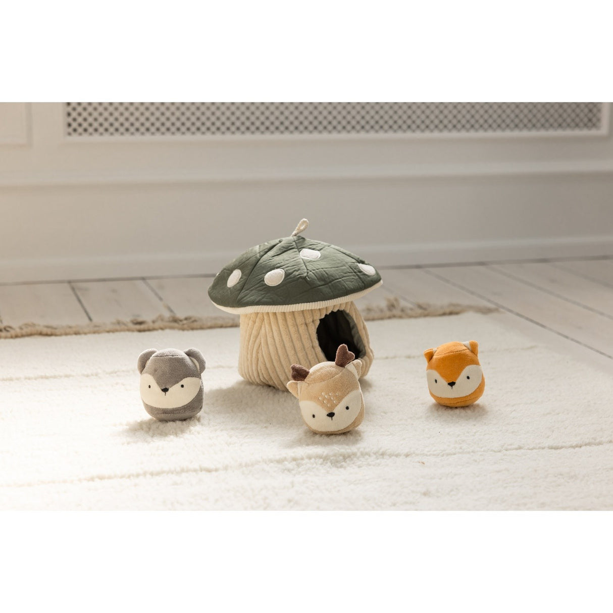 Sebra Mushroom Activity Leketøy Hide & Seek