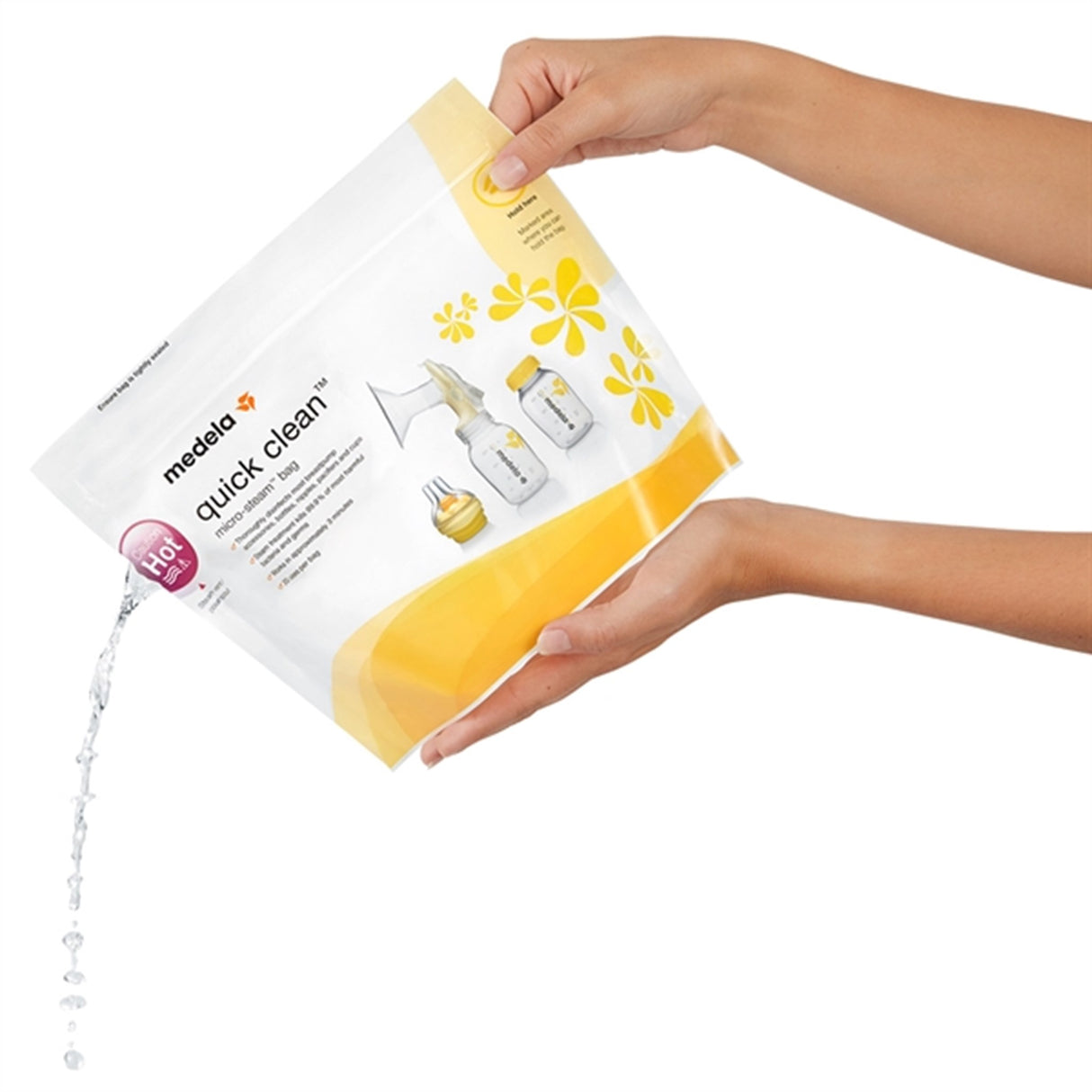 medela Quick Clean Poser for Mikrobølgeovn, 5 stk.