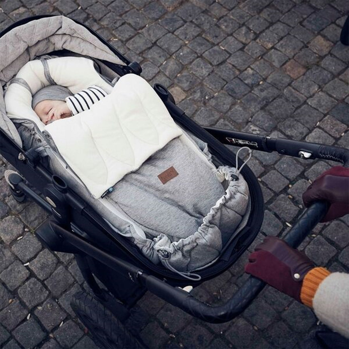 Najell Winter Cover Kørepose Morning Grey