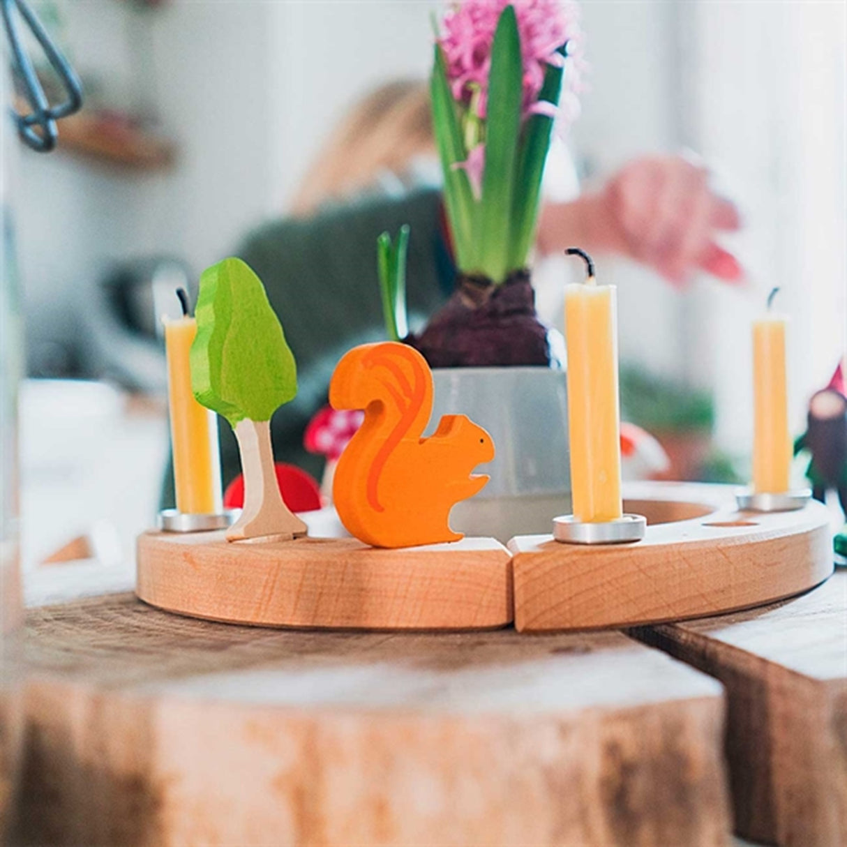 GRIMM´S Lille Fødselsdagsring Natural