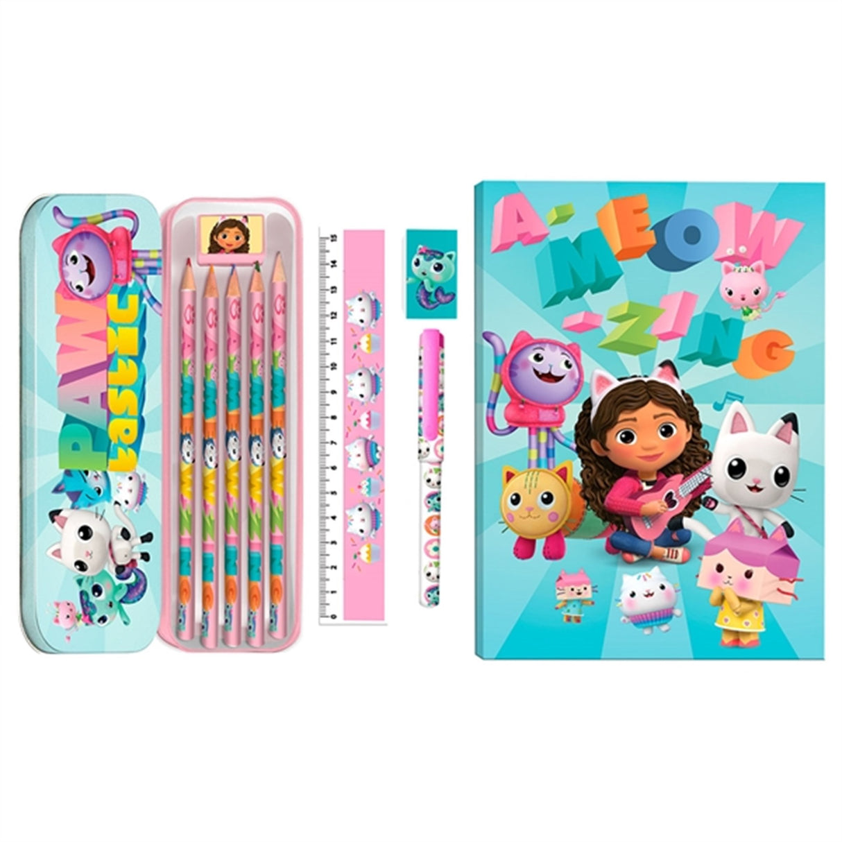 Euromic Gabby's Dollhouse Gaveeske Skrivesett