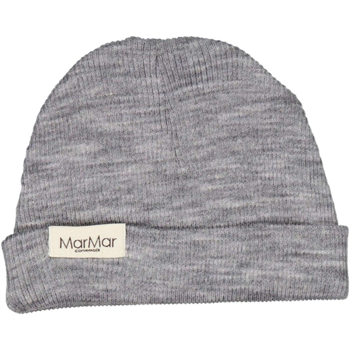 MarMar New Born Wool Rib Grey Melange Aiko Lue