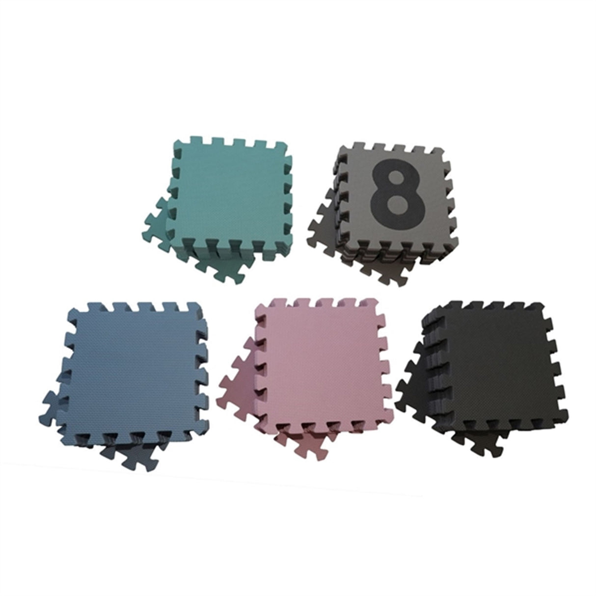 BabyDan Dusty Rose Skumgulv