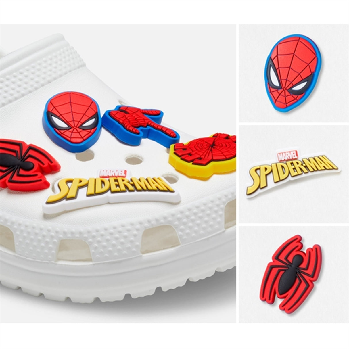 Crocs Jibbitz™ Spider Man 5-pakning