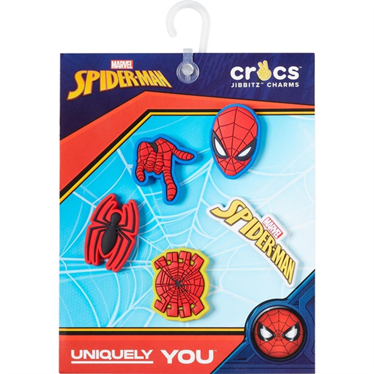 Crocs Jibbitz™ Spider Man 5-pakning