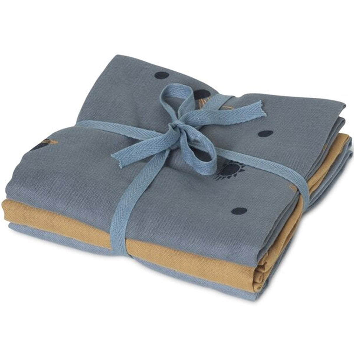 Ferm Living Muslin Squares 3-pak Moon