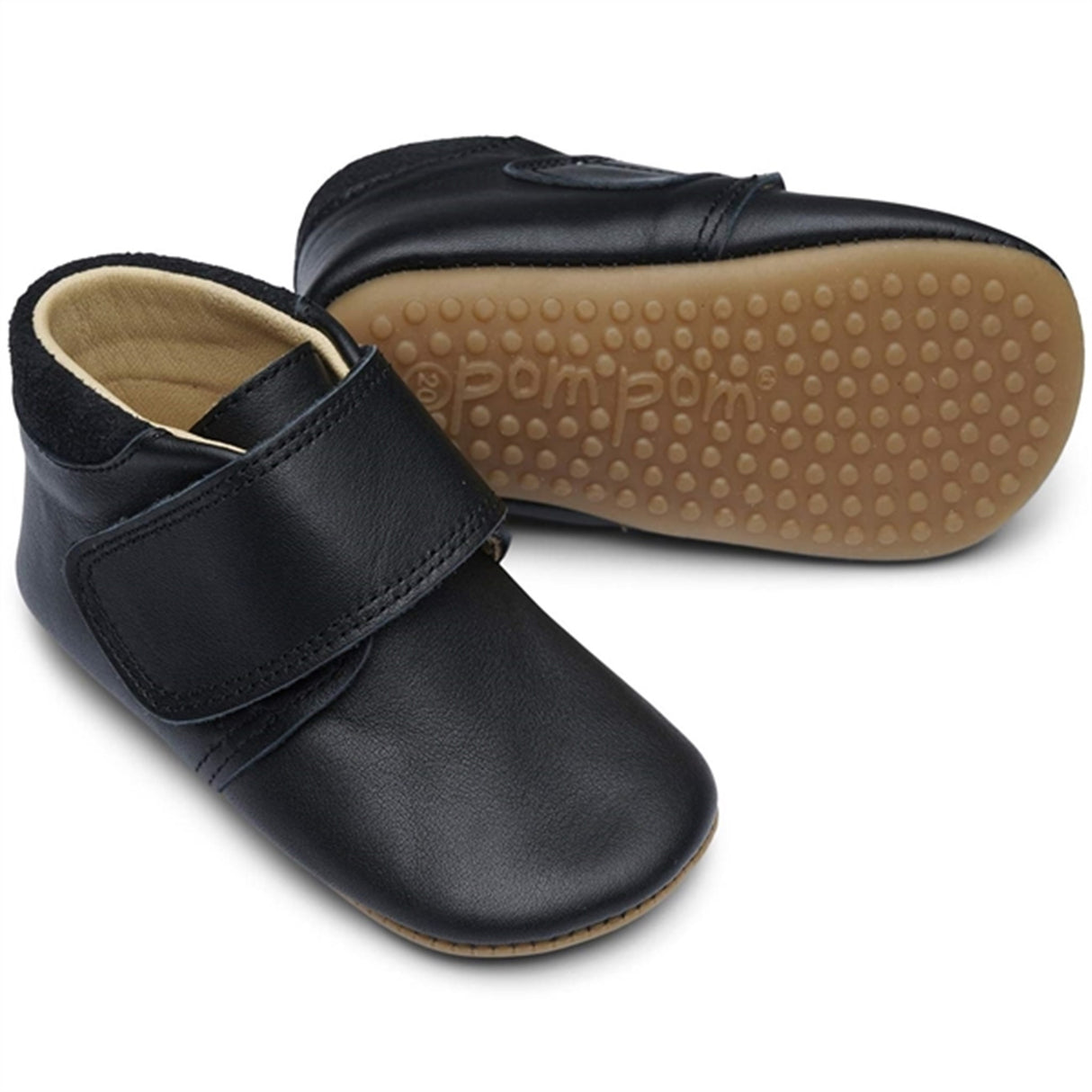 Pom Pom Futter Velcro Navy