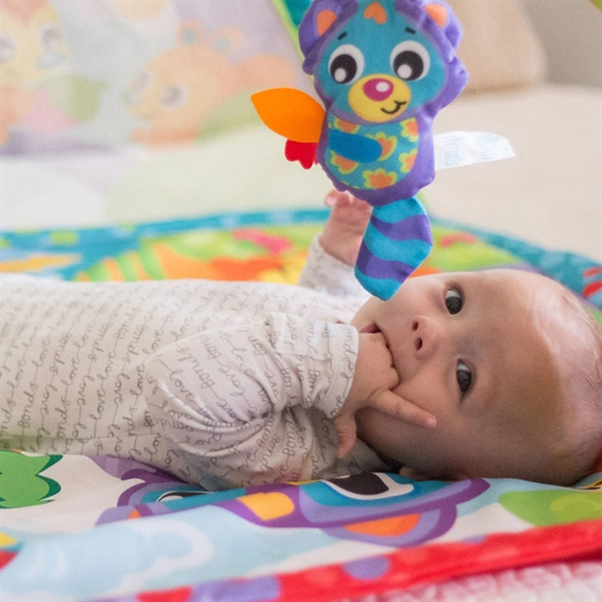 Playgro Aktivitets Gym Med Projektor Woodland