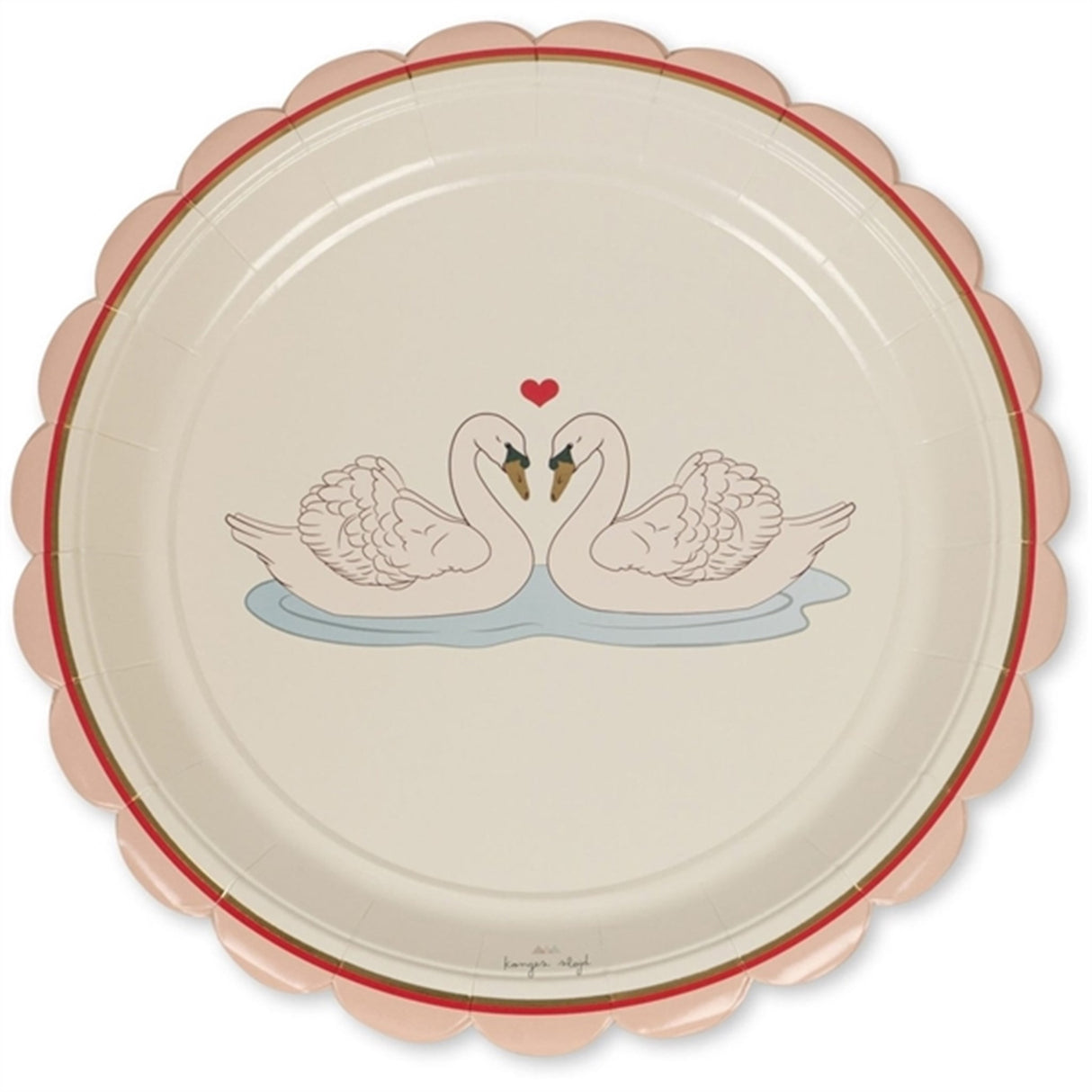Konges Sløjd Swan Tallrikar Swan