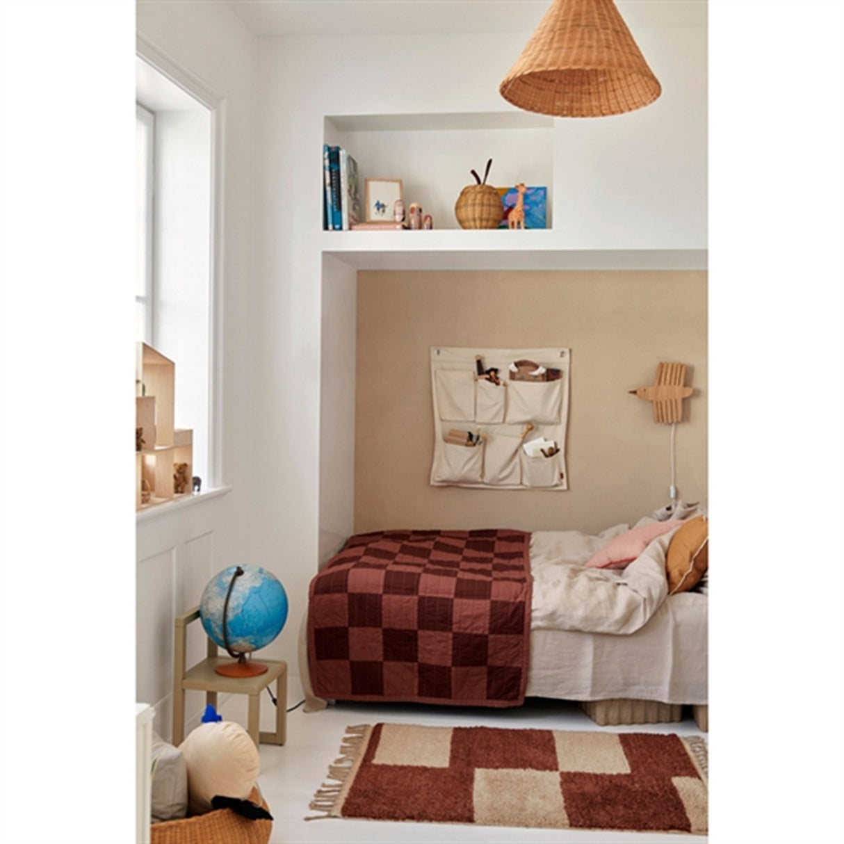 Ferm Living Canvas Vegglommer Off-White