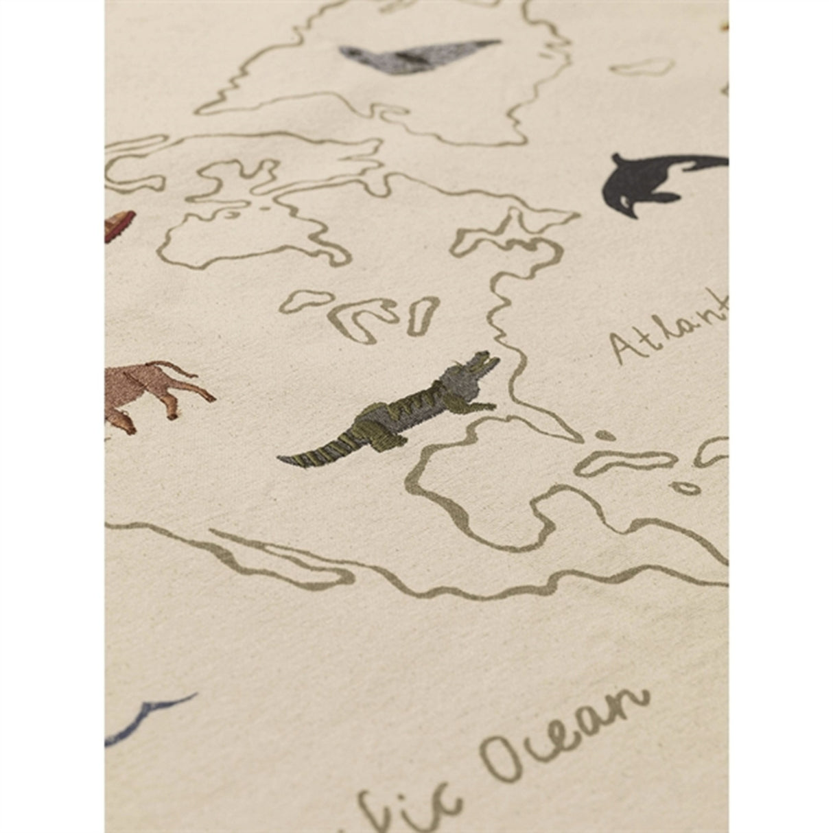 Ferm Living Verden Tekstil Kart Off-White