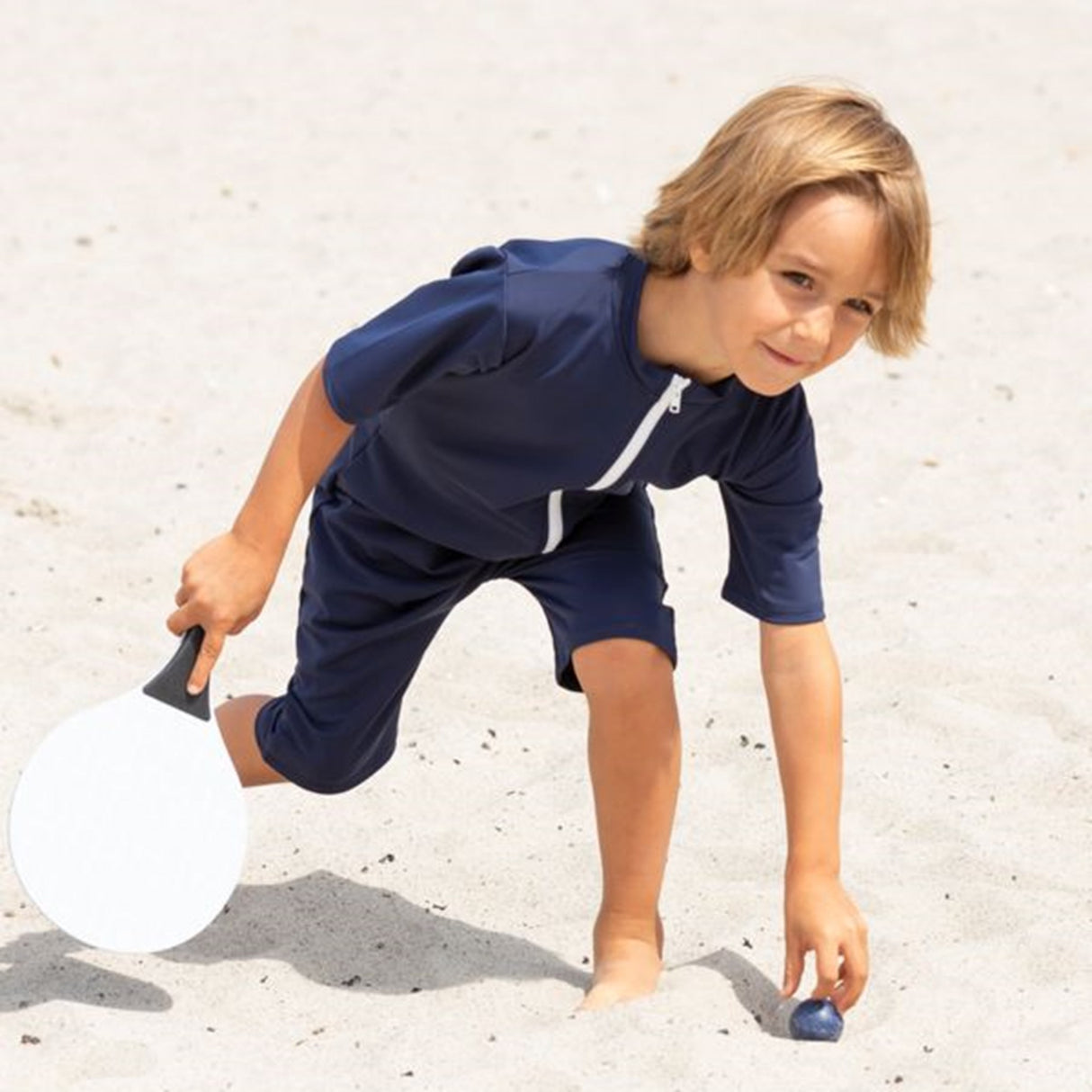 Petit Crape Blue Noe Star Heldragt m. Lynlås