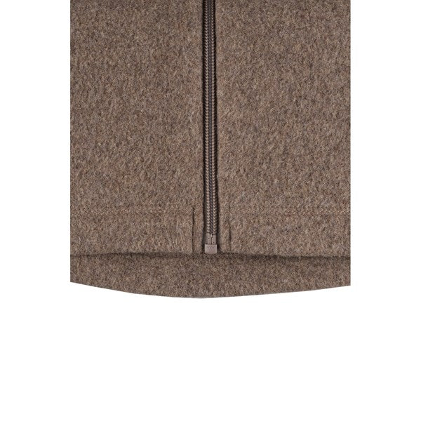 Mikk-Line Bomull Fleece Jakke Melange Denver