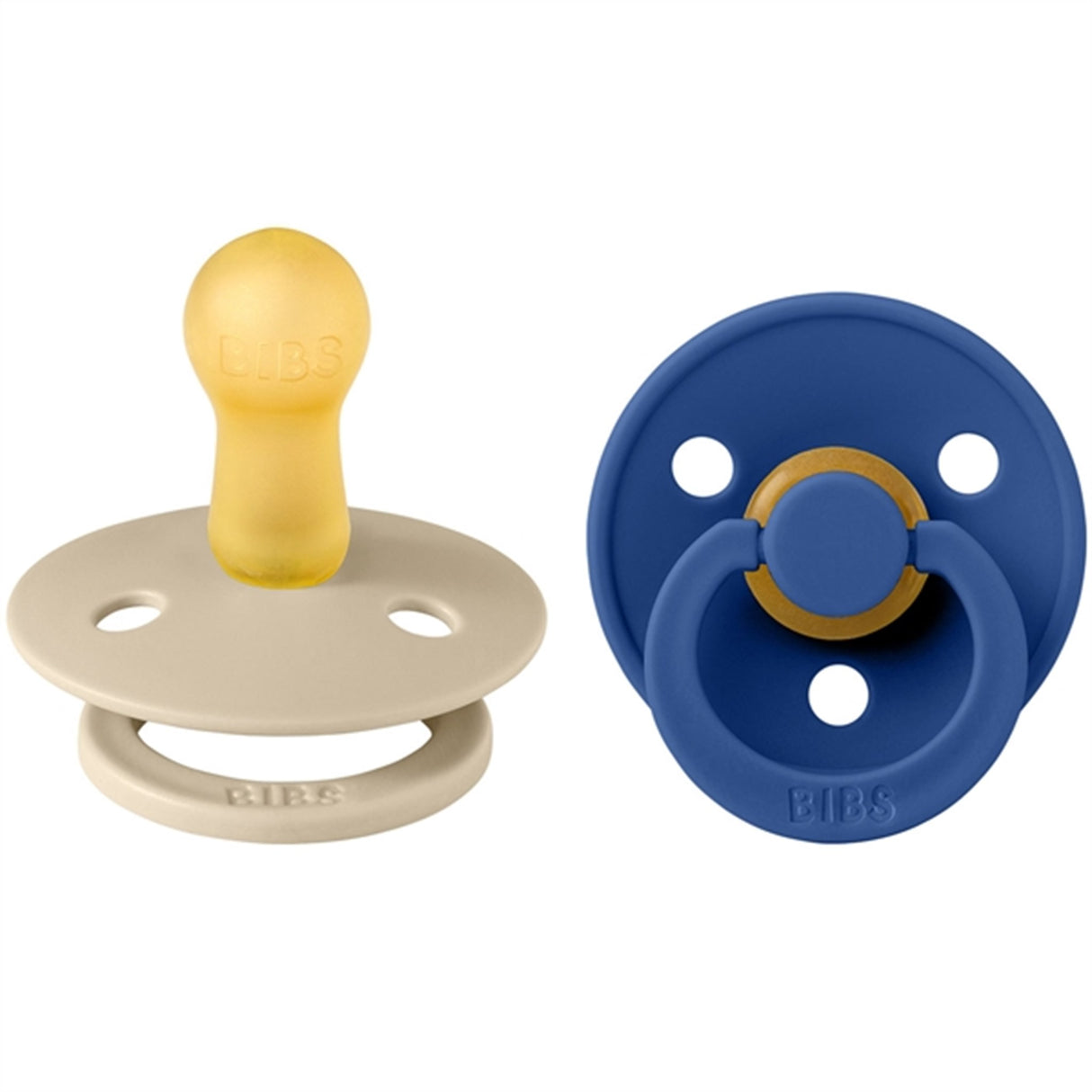 Bibs Colour Latex Smokker 2-pakning Vanilla/Cornflower