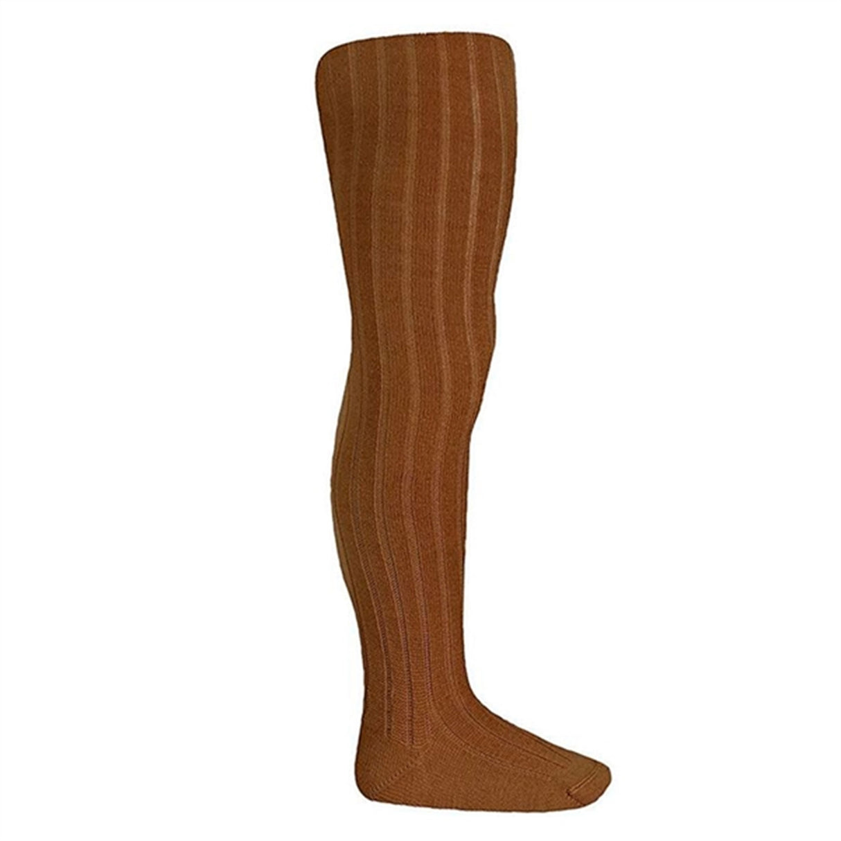 Cóndor Strømpebukser Rib Chocolate