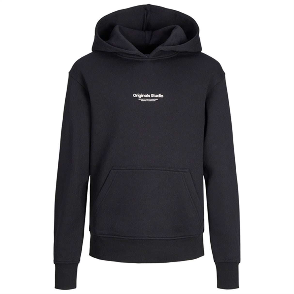 Jack & Jones Junior Black Vesterbro Sweat Hettegenser Noos