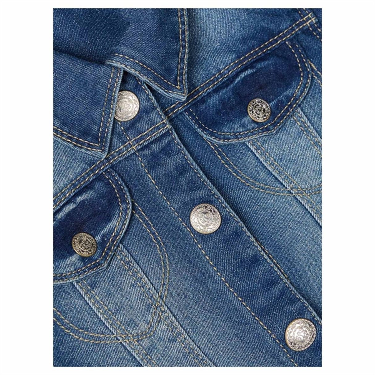 Name it Medium Blue Denim Star NOOS Denim Jakke