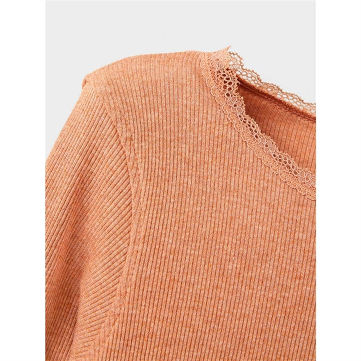 Name it Café Au Lait Kab Slim Bluse Noos