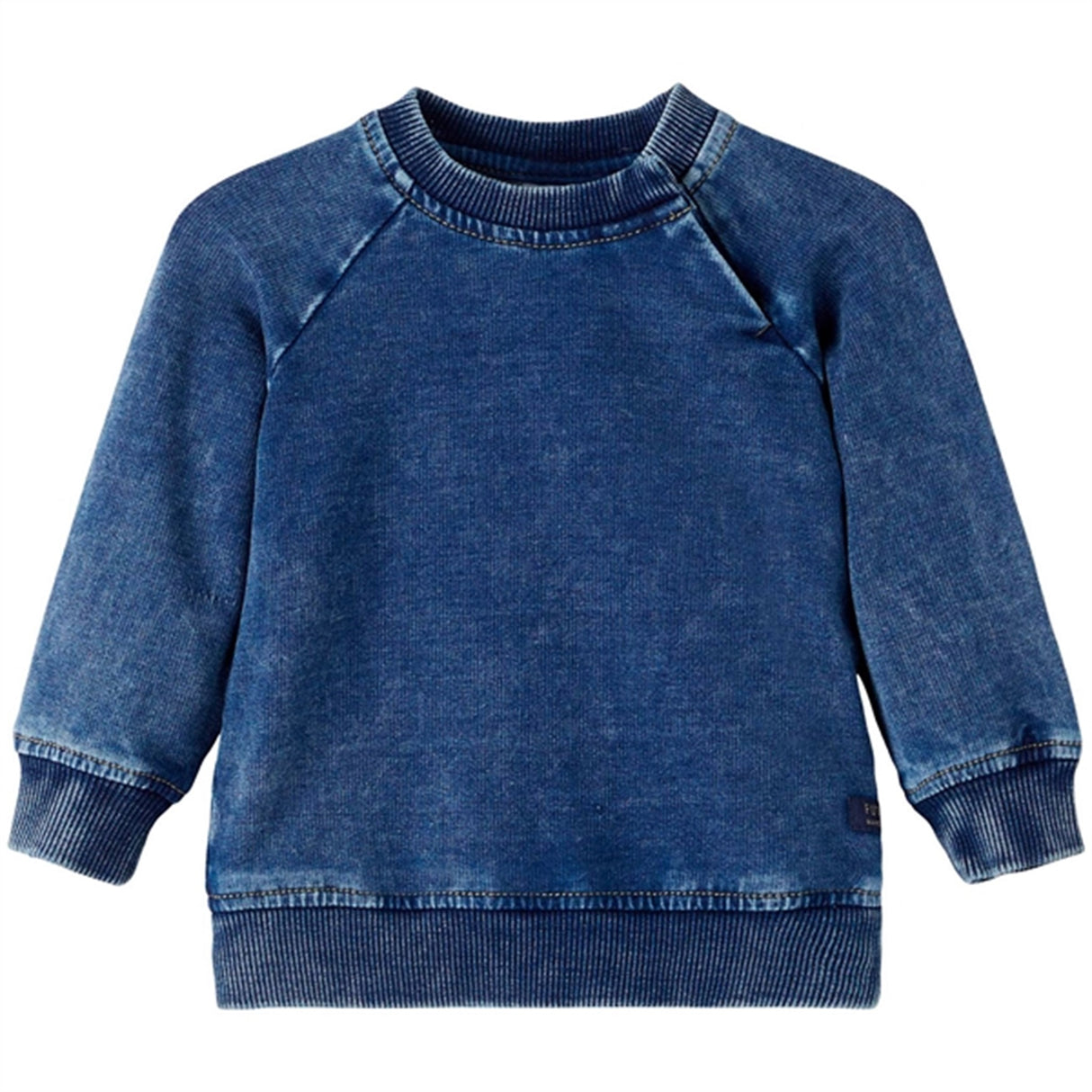 Name it Medium Blue Denim Batruebo DNM Collegegenser