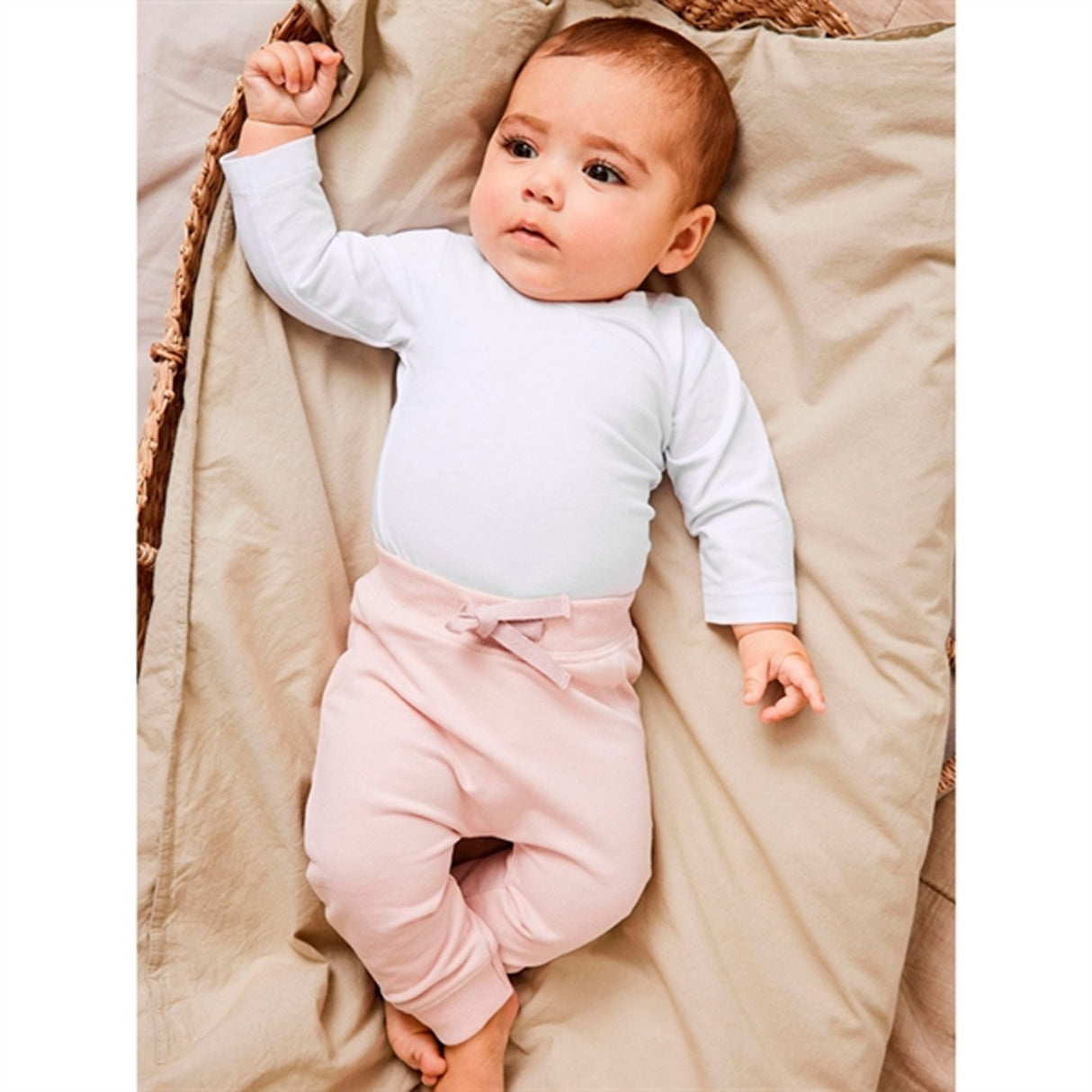 Name it Rose Smoke Takki Sweatpants 2-pakning Noos