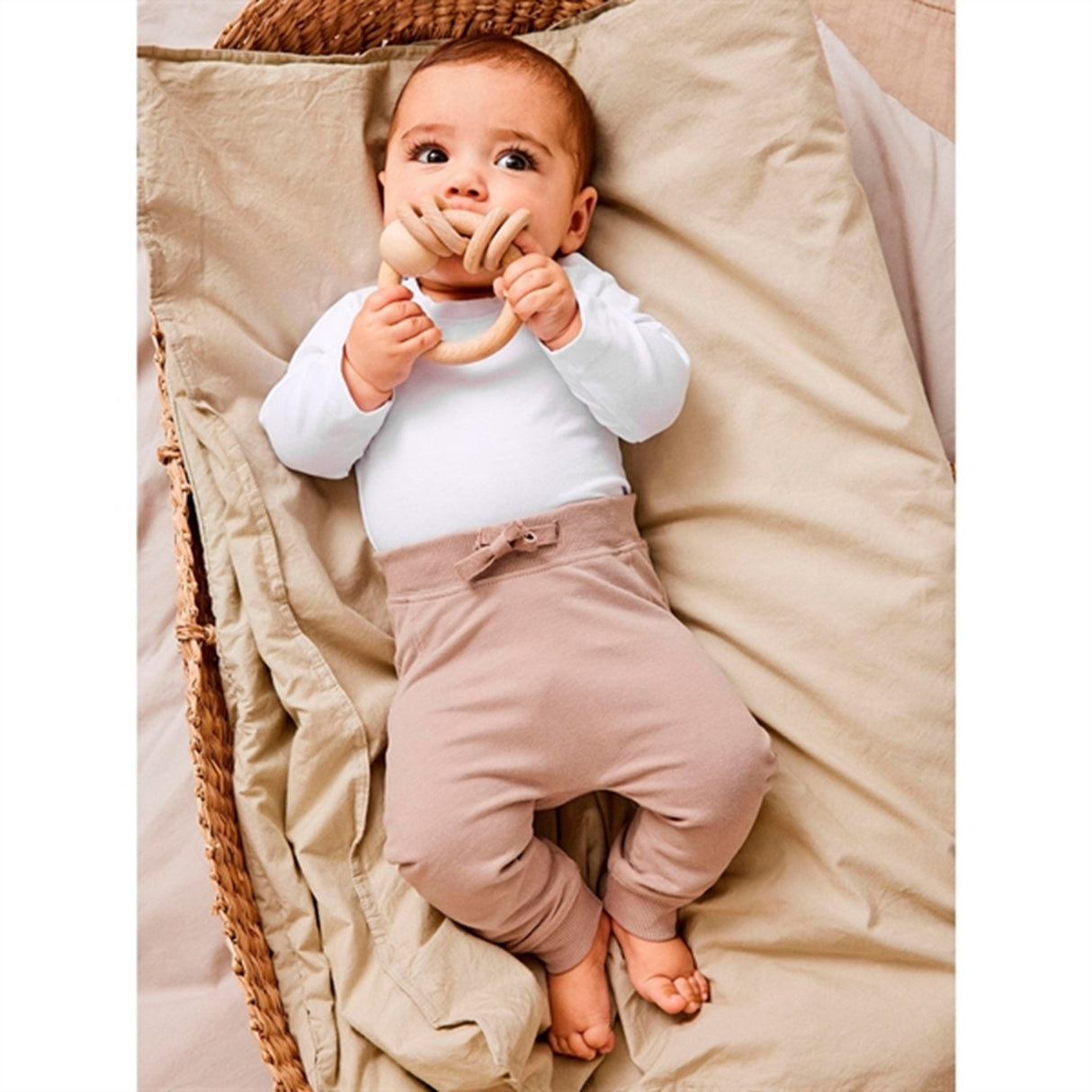 Name it Rose Smoke Takki Sweatpants 2-pakning Noos