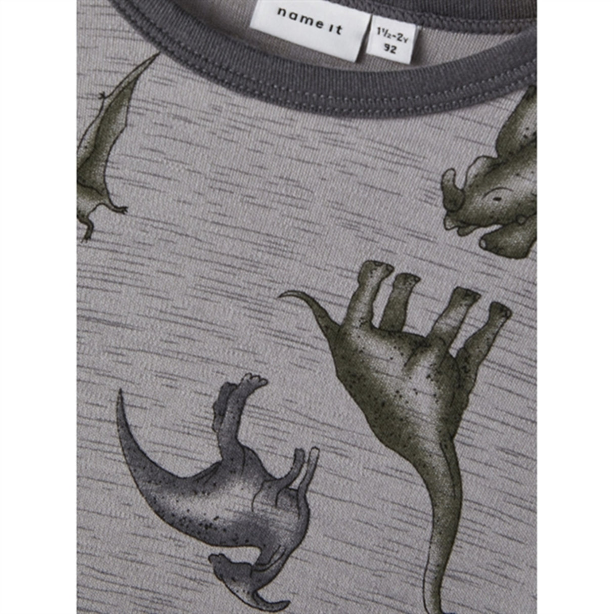 Name it Silver Filigree Aop Willow Ull Genser AOP