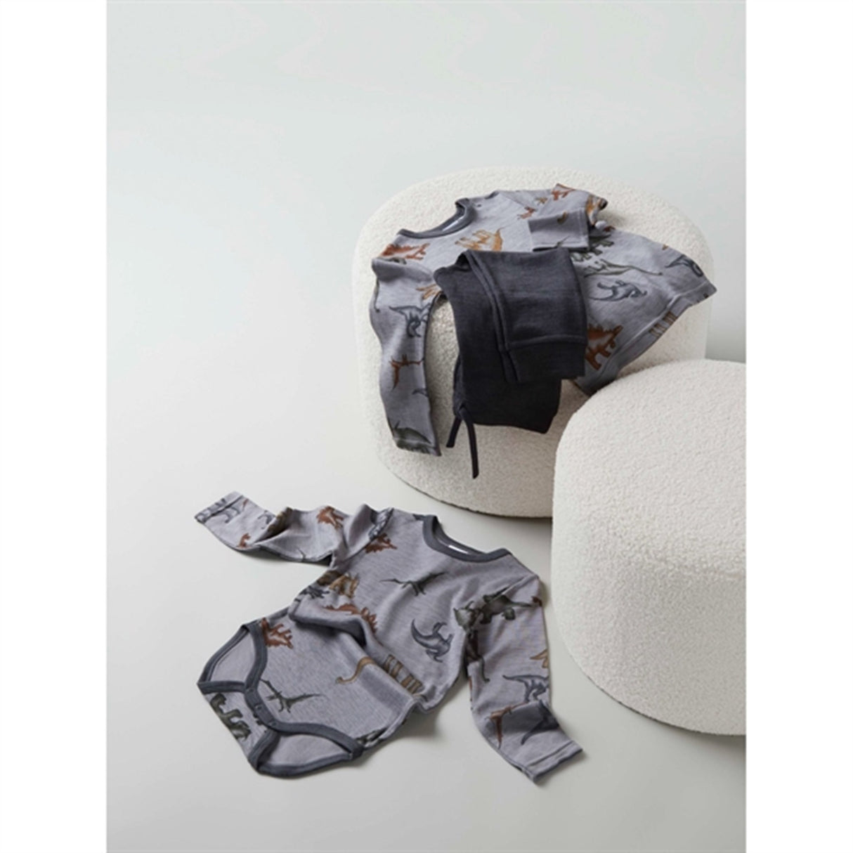 Name it Silver Filigree Aop Willow Ull Genser AOP