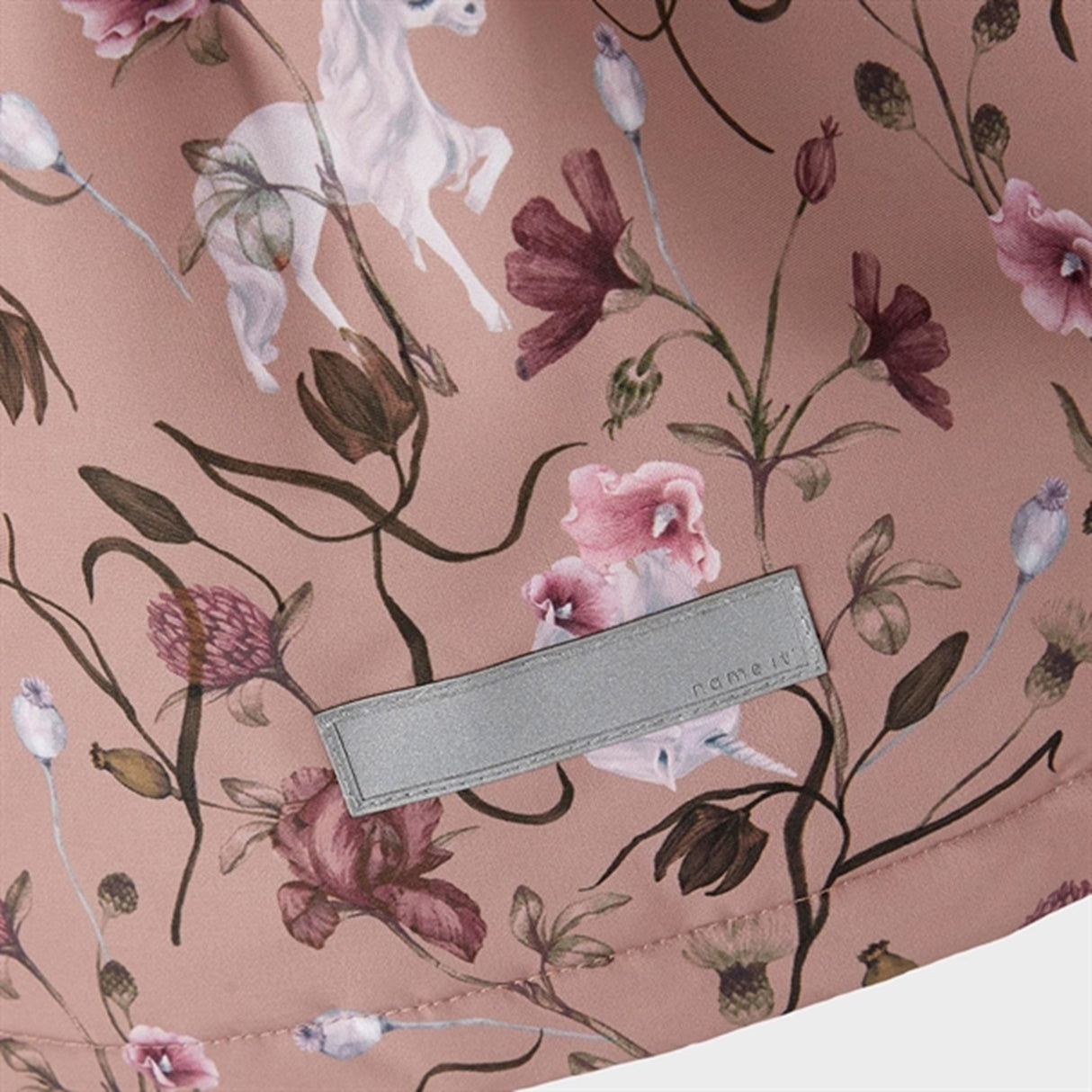 Name it Antler Snow Jakke Flower Unicorn Noos