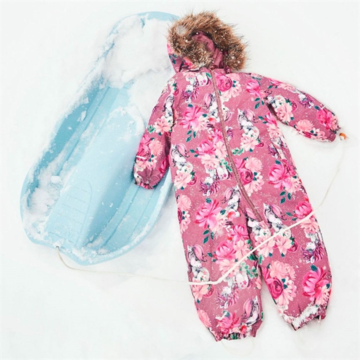 Name it Wistful Mauve Snow Dress Unicorn Dream Noos