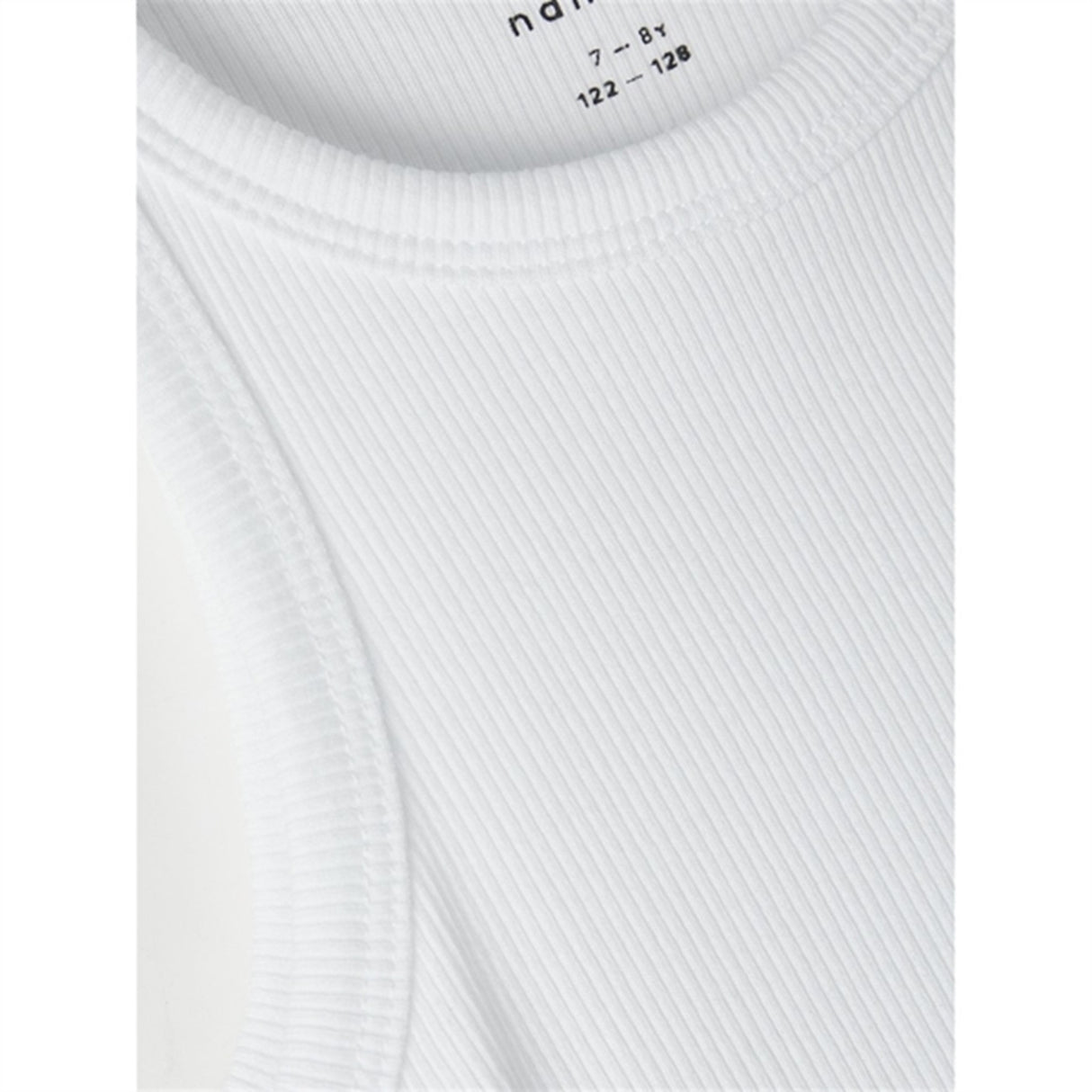 Name it Bright White Kab Slim Topp Noos