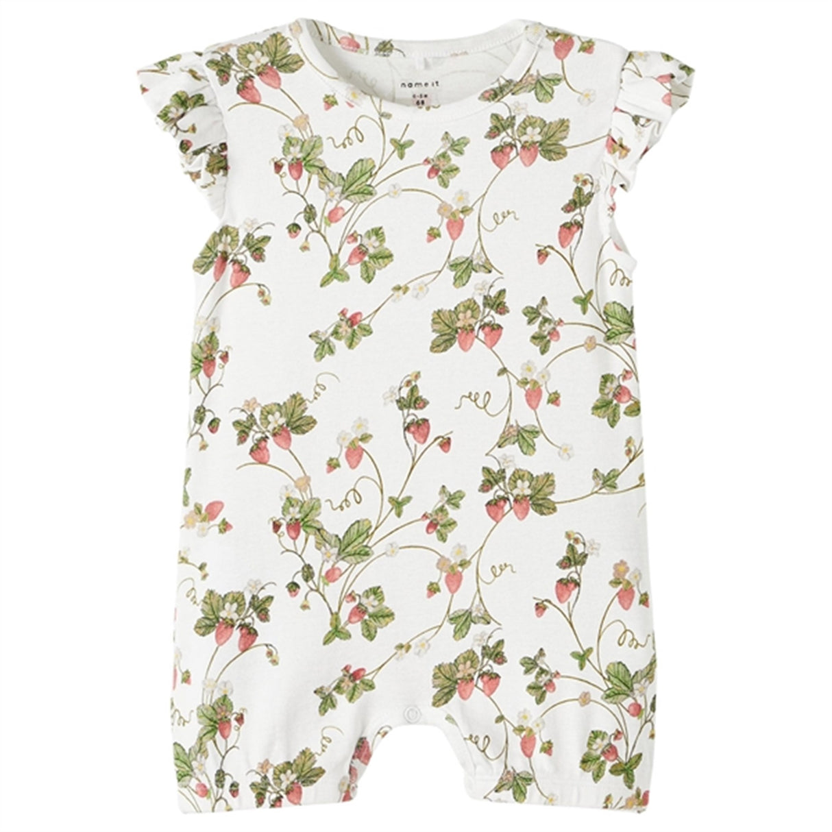 Name it Bright White Jascha Rompers