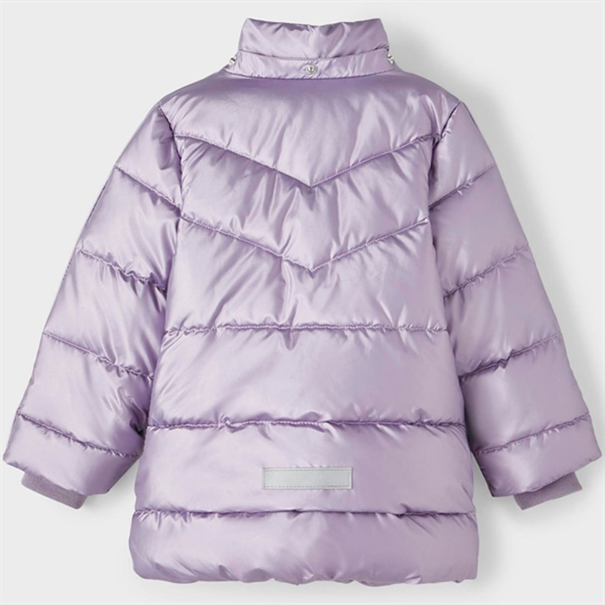 Name it Lavender Gray Maggy Puffer Jakke