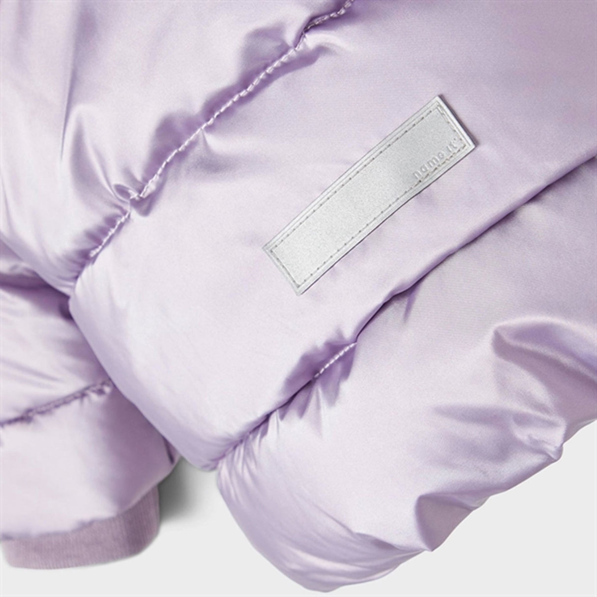 Name it Lavender Gray Maggy Puffer Jakke