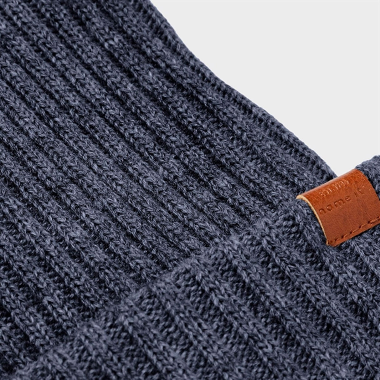 Name it Dark Sapphire Milan Strikk Beanie