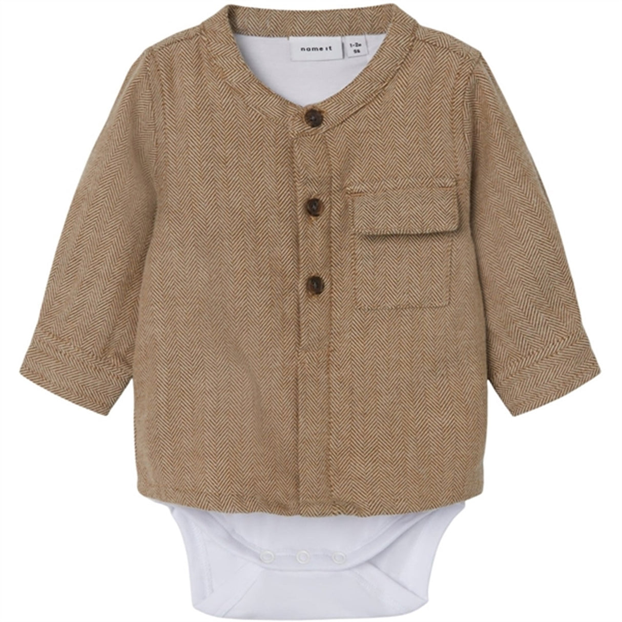 Name it Kangaroo Nupan Skjorte Body