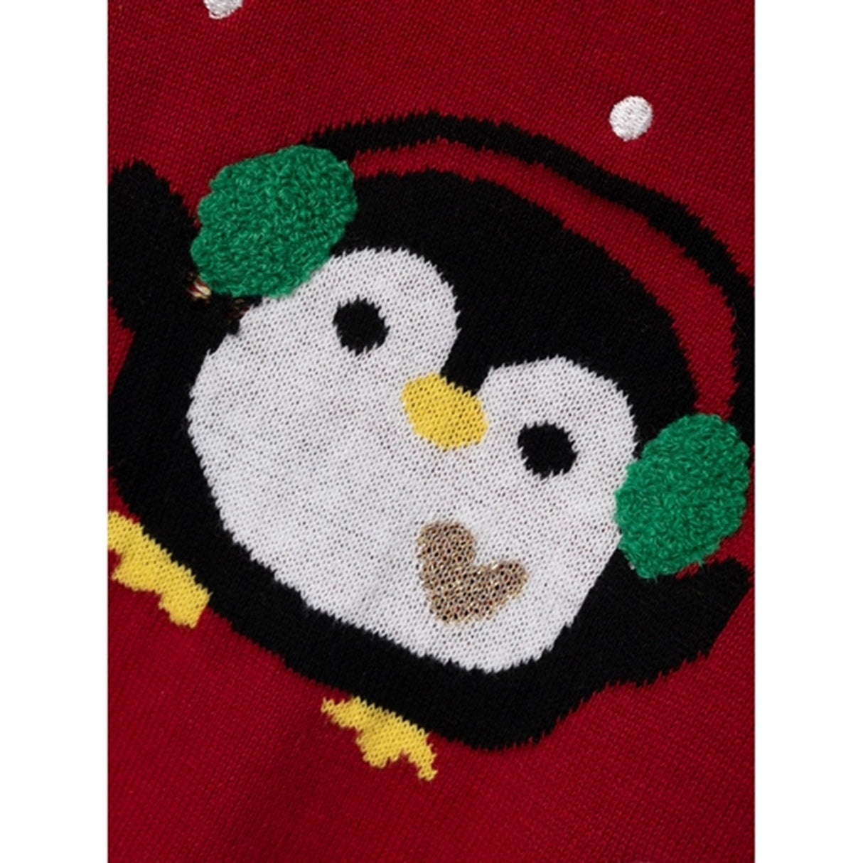 Name it Jester Red Radeer Strikket Genser