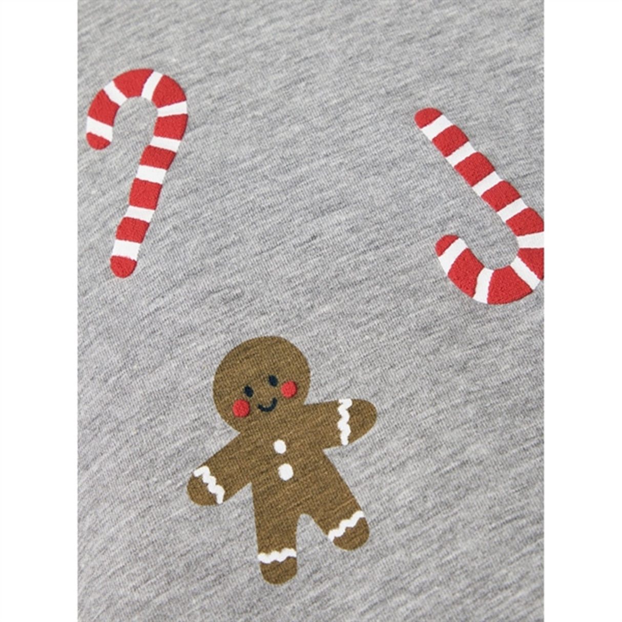 Name it Grey Melange Richrist Collegegenser