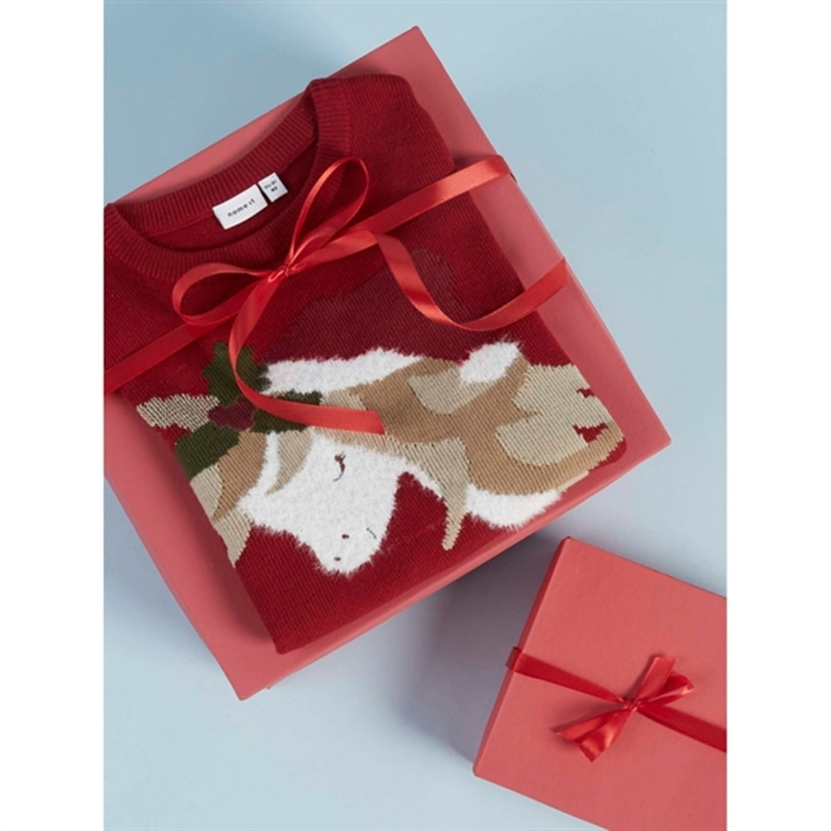 Name it Jester Red Roullo Strikket Genser