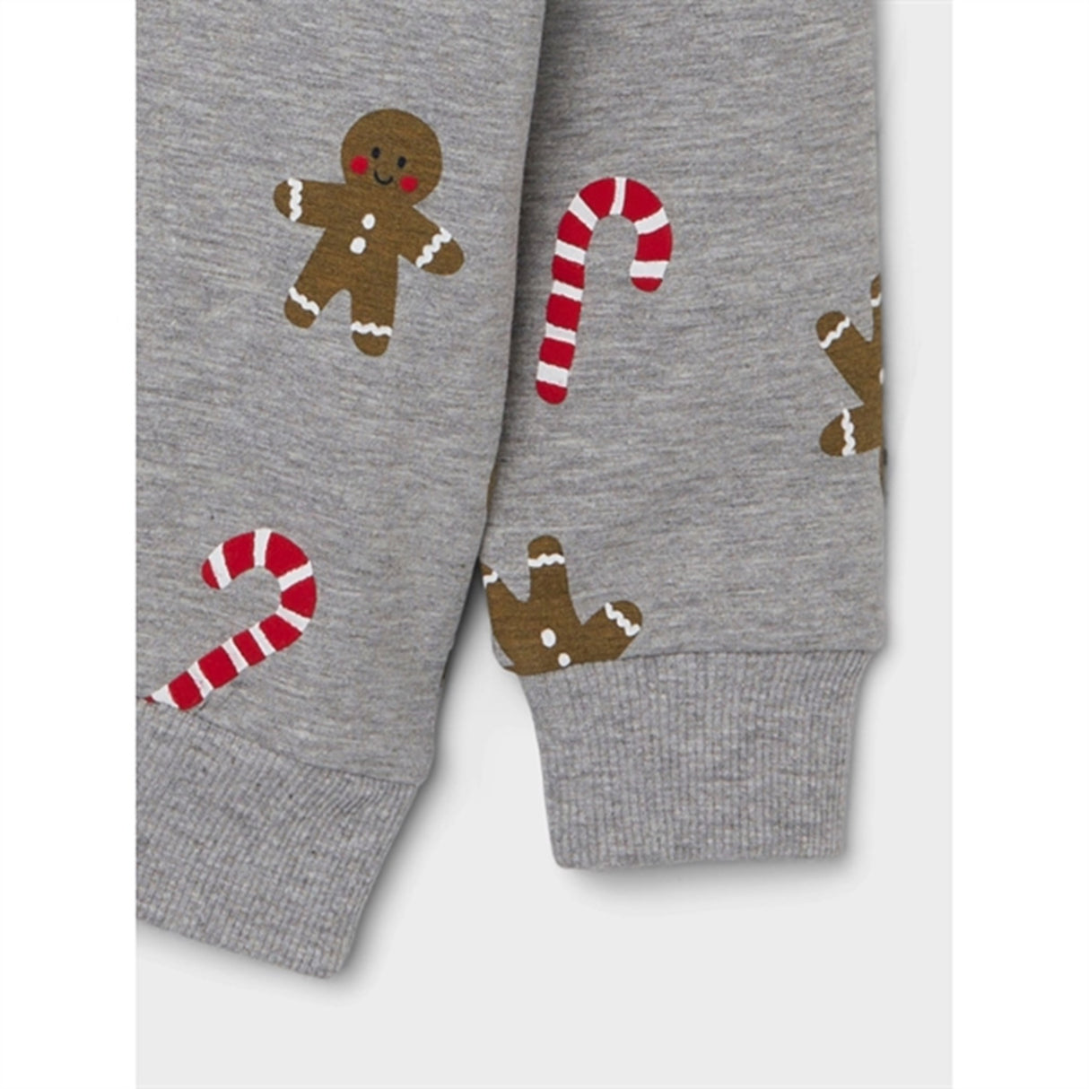 Name it Grey Melange Richrist Collegegenser